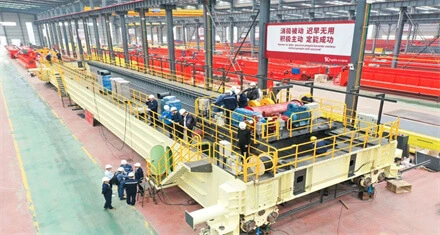 double beam overhead crane